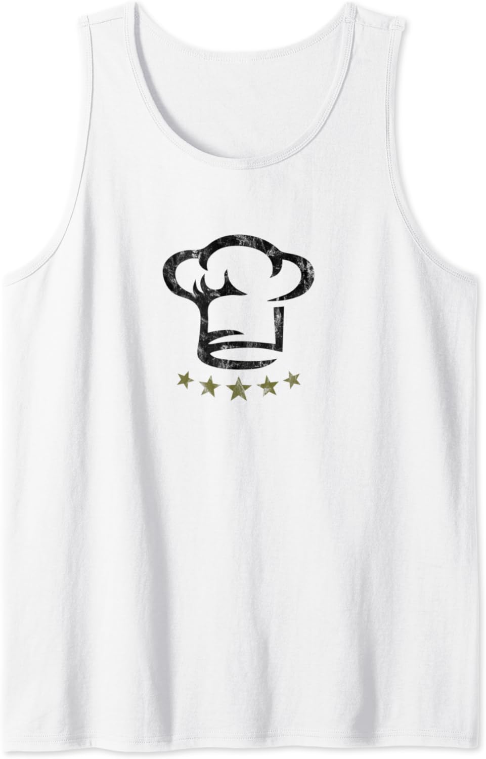 Chef hat, best cook, kitchen, cooking, restaurant, 5 stars Tank Top